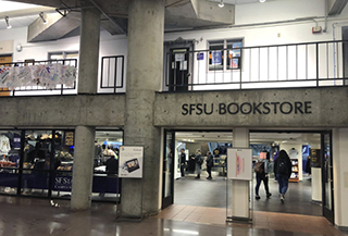 entrance to SF State Bookstore